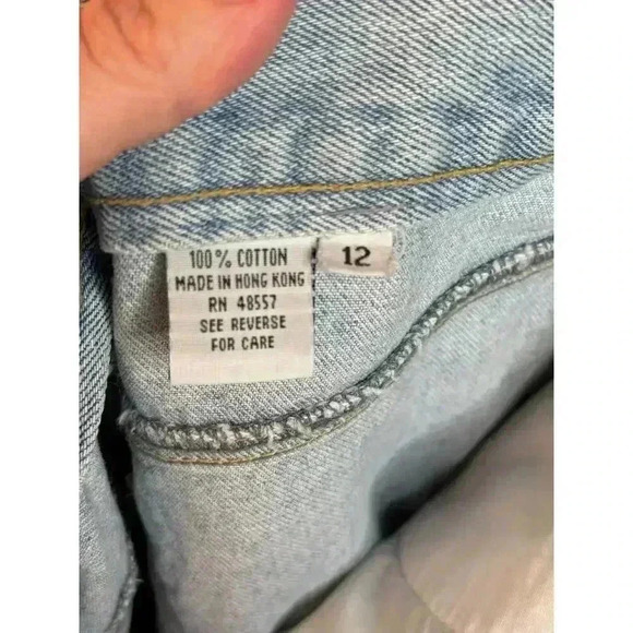 High Sierra Vintage Women's Shorts - Size 12 - 100% Cotton - Late 90s - Picture 4 of 5